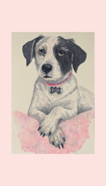 Watercolor painting - e.g. Dog (A4)
